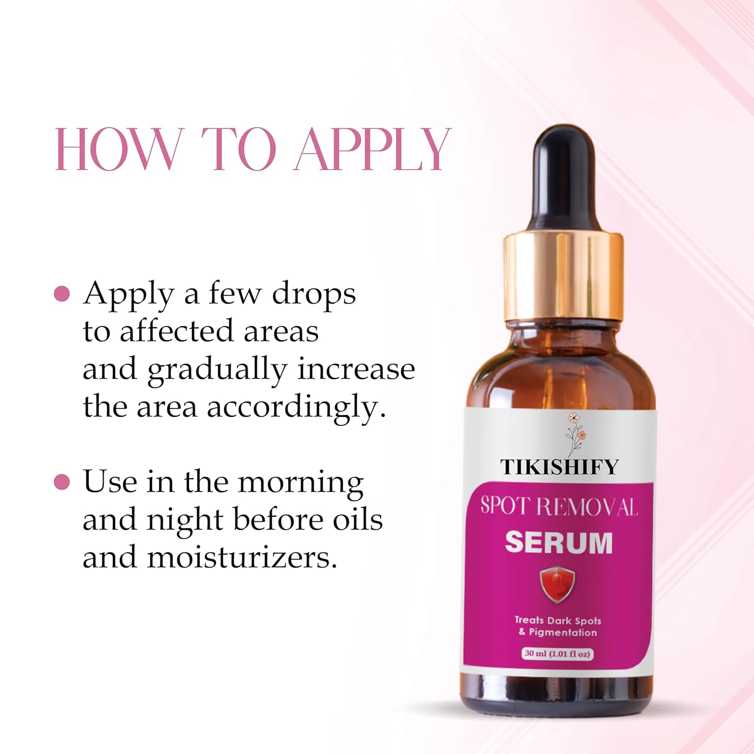 Spot Removal Serum, Treats Dark Spots & Pigmentation, 30ml (1.01 fl oz)