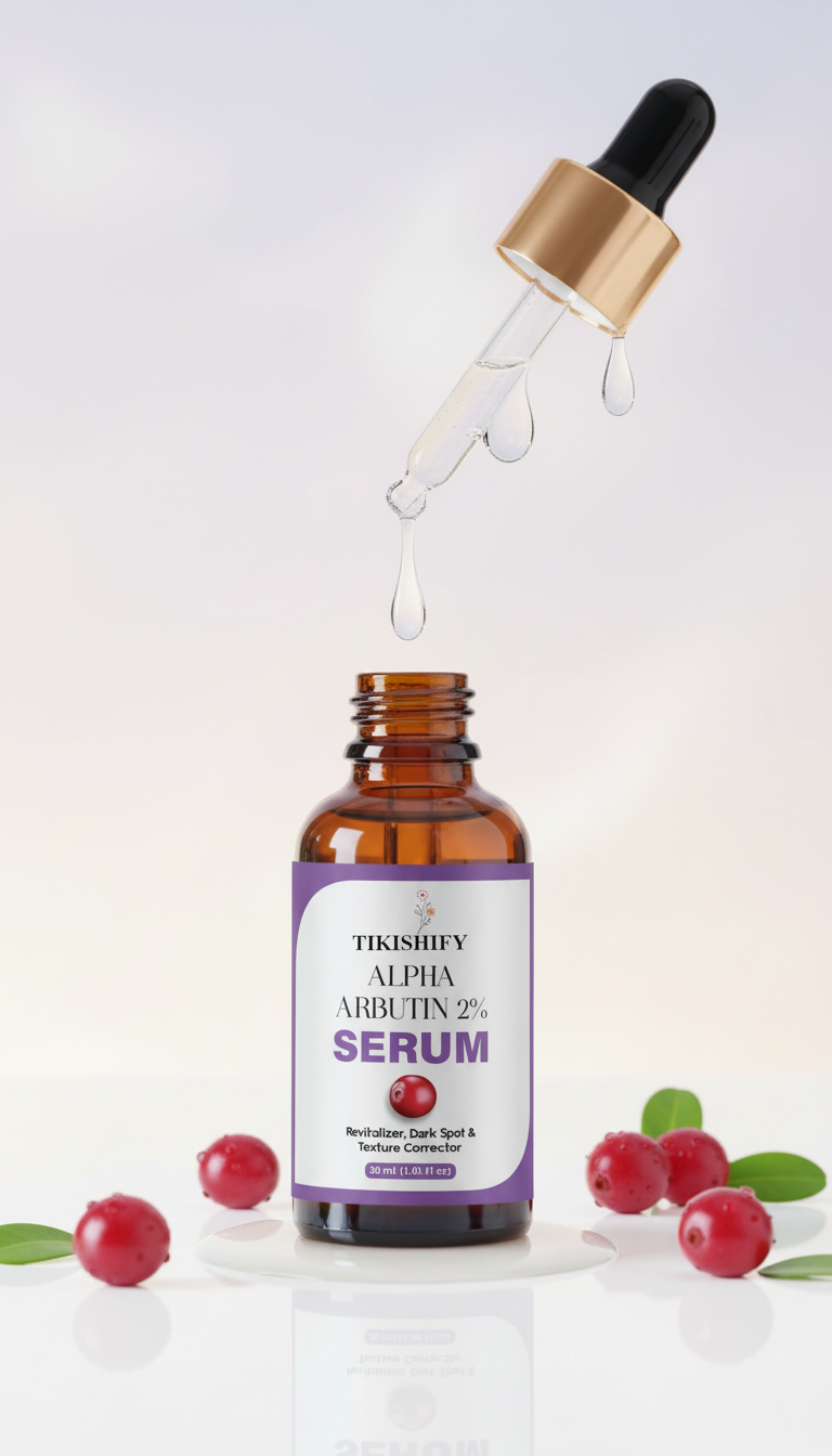 Alpha Arbutin 2% Serum, Revitalizer, Dark Spot & Texture Corrector, 30ml