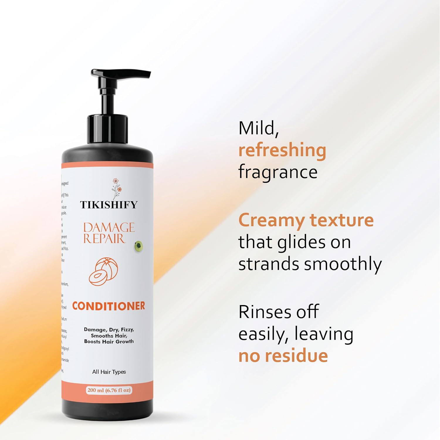 Conditioner, Nourishing, Repairing, Smoothening, Softening, All Hair Types, 200 ml (Damage Repair Conditioner)