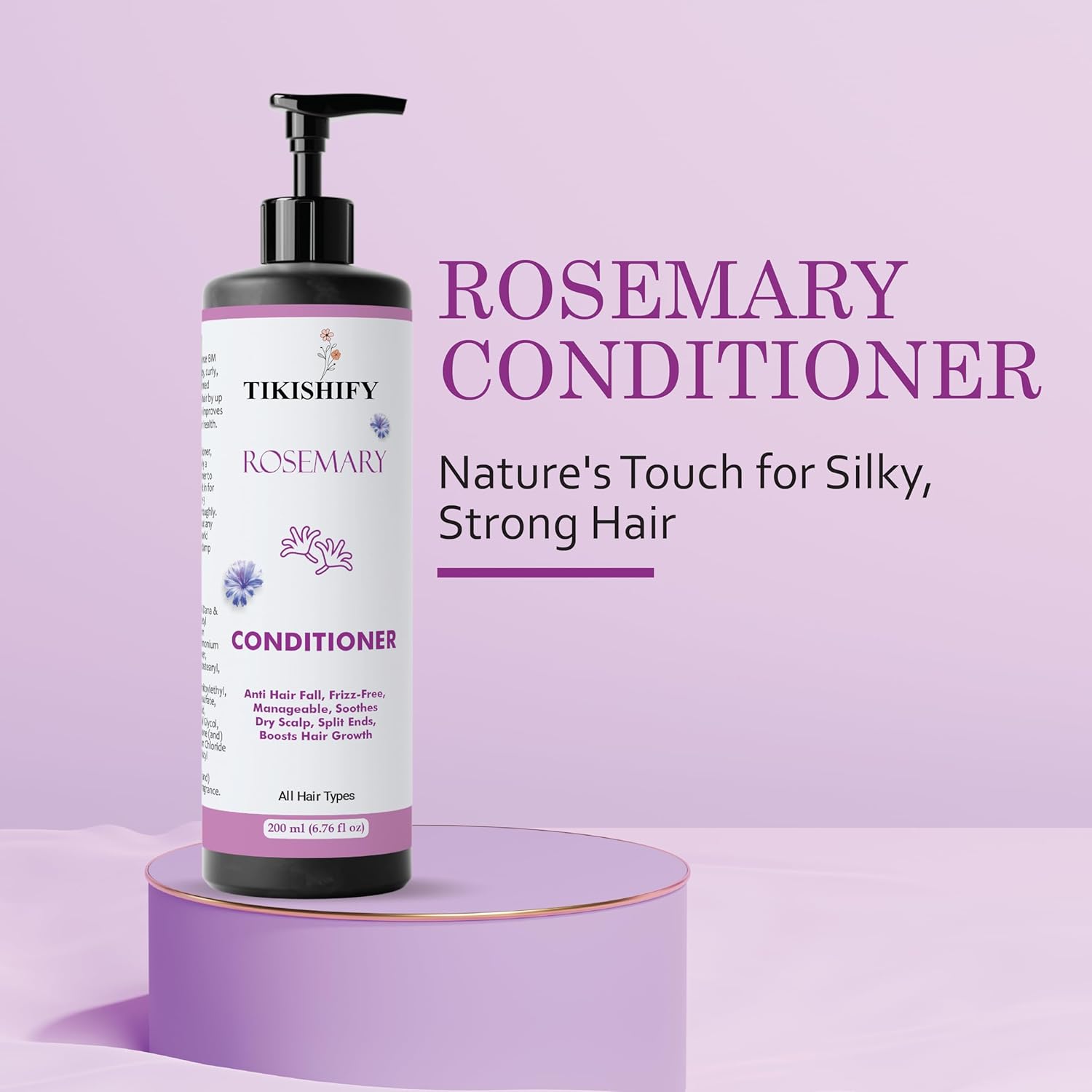 7 in 1 Repair Shampoo for All Hair Types, Damage Repair, Nourishing, Smoothening, Softening, 200 ml (Rosemary shampoo)