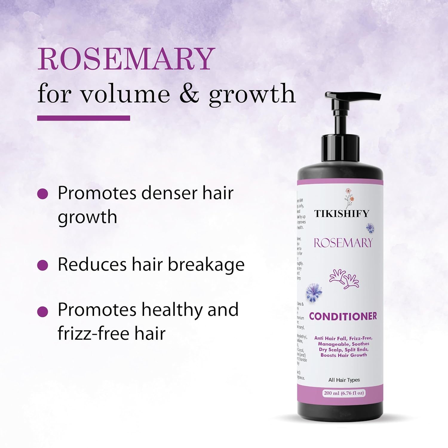 7 in 1 Repair Shampoo for All Hair Types, Damage Repair, Nourishing, Smoothening, Softening, 200 ml (Rosemary shampoo)