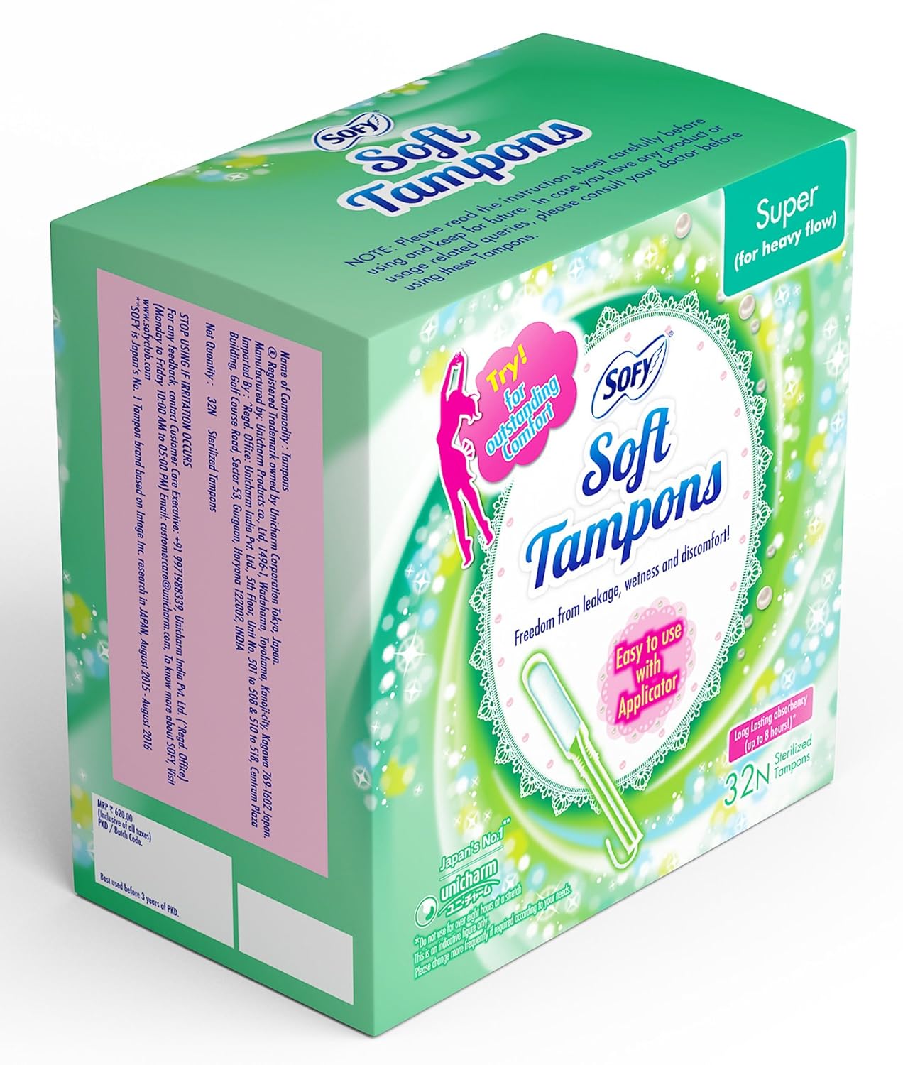 Sofy Soft Tampons - 34 Pieces (Regular)