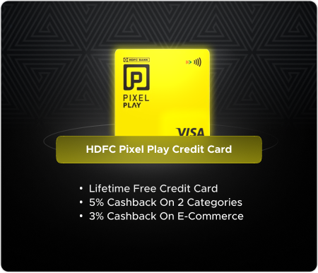 HDFC  Pixel Play Credit card